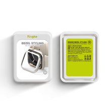 Заредете изображение във визуализатора на галерията – Ringke Bezel Styling Case Frame Envelope Stainless Steel Ring For Apple Watch 7 41mm Silver (AW7-41-09) - TopMag
