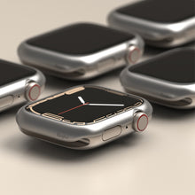 Заредете изображение във визуализатора на галерията – Ringke Bezel Styling Case Frame Envelope Stainless Steel Ring For Apple Watch 7 41mm Silver (AW7-41-09) - TopMag
