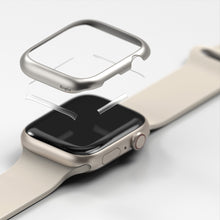 Заредете изображение във визуализатора на галерията – Ringke Bezel Styling Case Frame Envelope Stainless Steel Ring For Apple Watch 7 41mm Silver (AW7-41-09) - TopMag
