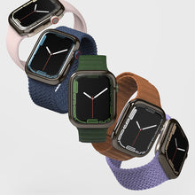 Заредете изображение във визуализатора на галерията – Ringke Bezel Styling Case Frame Envelope Stainless Steel Ring For Apple Watch 7 41mm Glossy Graphite (AW7-41-11) - TopMag
