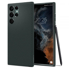 Заредете изображение във визуализатора на галерията – Spigen LIQUID AIR GALAXY S22 ULTRA ABYSS GREEN - TopMag
