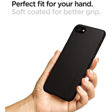 Заредете изображение във визуализатора на галерията – Spigen THIN FIT IPHONE 7/8 / SE 2020/2022 BLACK - TopMag
