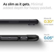 Заредете изображение във визуализатора на галерията – Spigen THIN FIT IPHONE 7/8 / SE 2020/2022 BLACK - TopMag
