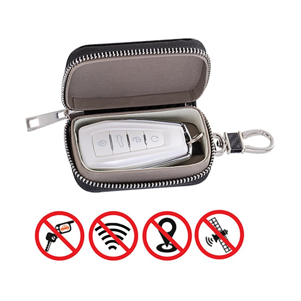 Anti-theft Car Key Pouch Radio Blocking Pouch Keyless Faraday Box