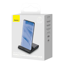 Заредете изображение във визуализатора на галерията – Baseus Mate Docking Type-C Mobile Phone Intelligent HUB Docking Station Pro Black - TopMag
