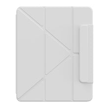 Заредете изображение във визуализатора на галерията – Baseus Safattach Y-type case for iPad Pro 12.9 "2018/2020/2021 cover with stand white (ARCX010102) - TopMag
