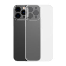 Заредете изображение във визуализатора на галерията – Baseus frosted glass case cover for iphone 13 pro max hard cover with gel frame transparent (arws000802) - TopMag
