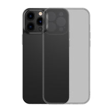 Заредете изображение във визуализатора на галерията – Baseus frosted glass case cover for iphone 13 pro max hard cover with gel frame black (arws001101) - TopMag
