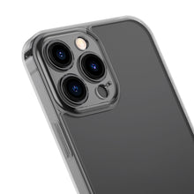 Заредете изображение във визуализатора на галерията – Baseus frosted glass case cover for iphone 13 pro max hard cover with gel frame black (arws001101) - TopMag
