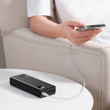 Заредете изображение във визуализатора на галерията – Baseus Adaman powerbank 20000mAh 30W gray + USB Type C cable (PPAD030001) - TopMag
