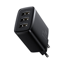 Заредете изображение във визуализатора на галерията – Baseus Compact charger 3x USB 17W black (CCXJ020101) - TopMag
