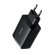 Заредете изображение във визуализатора на галерията – Baseus Compact charger 3x USB 17W black (CCXJ020101) - TopMag
