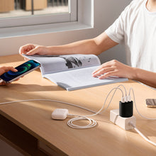 Заредете изображение във визуализатора на галерията – Baseus Compact charger 3x USB 17W black (CCXJ020101) - TopMag
