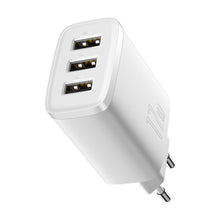 Заредете изображение във визуализатора на галерията – Baseus Compact  Charger 3U 17W EU White - TopMag

