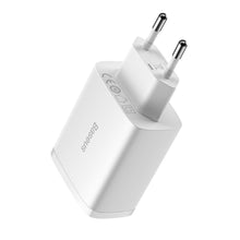 Заредете изображение във визуализатора на галерията – Baseus Compact  Charger 3U 17W EU White - TopMag
