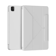 Заредете изображение във визуализатора на галерията – Baseus Safattach Y-type case for iPad Pro 11 "2018/2020/2021 cover with stand white (ARCX010002) - TopMag
