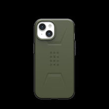 Заредете изображение във визуализатора на галерията – UAG Civilian Magsafe - protective case for iPhone 15 (olive)

