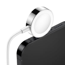 Заредете изображение във визуализатора на галерията – Joyroom S-IW001S inductive charger for Apple Watch with USB cable 1.2 m white
