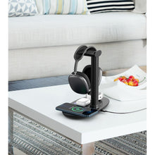 Заредете изображение във визуализатора на галерията – Wireless charger qi 4in1 15w b15a black
