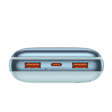 Заредете изображение във визуализатора на галерията – Baseus Power Bank 20000mAh Bipow Pro - 2xUSB + Type C - 5A 22,5W with USB to Type C cable (PPBD030003) blue
