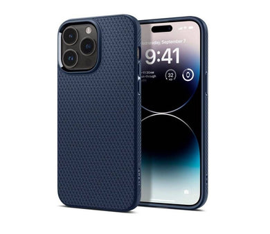 Case SPIGEN Liquid Air ACS06705 for Iphone 15 Pro - Blue Navy