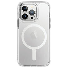 Заредете изображение във визуализатора на галерията – Uniq Combat iPhone 15 Pro 6.1" case Magclick Charging white/blanc white
