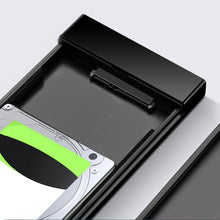 Заредете изображение във визуализатора на галерията – Ugreen adapter enclosure for SATA 2.5'' 6TB drive USB-C 3.0 black (US221)
