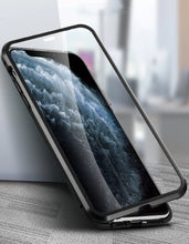 Заредете изображение във визуализатора на галерията – Wozinsky Magnetic Cam Slider Case Full Body Cover built-in front glass lens rotector for Huawei P40 black
