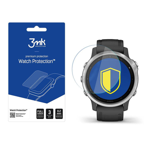 Garmin Fenix 6s - 3mk Watch Protection™ v. FlexibleGlass Lite - TopMag
