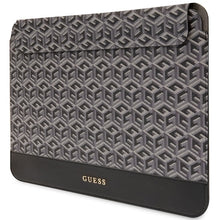 Заредете изображение във визуализатора на галерията – Original GUESS Laptop Sleeve GCube Stripes GUCS14HGCFSEK 14 inches black
