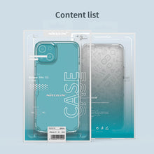 Заредете изображение във визуализатора на галерията – Nillkin Nature Pro TPU Case for Iphone 15 transparent-blue
