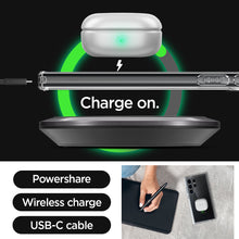 Заредете изображение във визуализатора на галерията – Case SPIGEN Ultra Hybrid ACS07292 for Samsung Galaxy S24 Ultra - Crystal Clear
