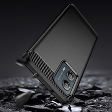 Заредете изображение във визуализатора на галерията – Carbon Case for Motorola Moto G53 flexible silicone carbon cover black
