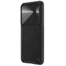 Заредете изображение във визуализатора на галерията – Nillkin CamShield Leather S Case for Samsung Galaxy S23+ cover with camera cover black
