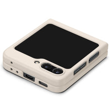 Заредете изображение във визуализатора на галерията – SPIGEN Airskin csae for SAMSUNG Z FLIP 5 pearled ivory
