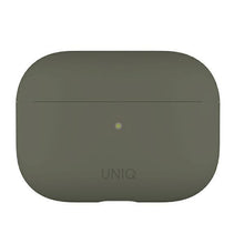 Заредете изображение във визуализатора на галерията – Uniq case Lino AirPods Pro Silicone grey/grey moss
