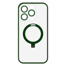 Заредете изображение във визуализатора на галерията – Tel Protect Magical Magsafe Stand Case for Iphone 13 green
