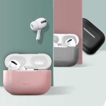 Заредете изображение във визуализатора на галерията – Baseus Silica Gel Case Protector for Apple Airpods Pro pink (WIAPPOD-ABZ04)
