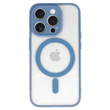 Заредете изображение във визуализатора на галерията – Acrylic Color Magsafe Case for Iphone 11 light blue
