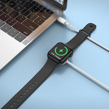 Заредете изображение във визуализатора на галерията – Borofone Wireless induction charger BQ13C for iWatch white
