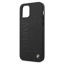 Заредете изображение във визуализатора на галерията – Etui BMW BMHCP12MSLLBK iPhone 12/12 Pro 6,1" czarny/black hardcase Signature Logo Imprint
