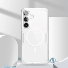 Заредете изображение във визуализатора на галерията – Nillkin Nature Pro armored case with a magnetic ring for Samsung Galaxy S24 - white
