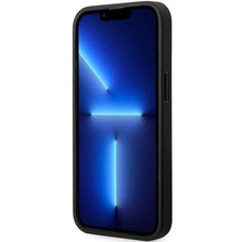 Заредете изображение във визуализатора на галерията – Case BMW BMHCP14L22PVTK iPhone 14 Pro 6.1" black/black Quilted Tricolor
