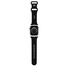 Заредете изображение във визуализатора на галерията – Hello Kitty Silicone Kitty Head strap for Apple Watch 38/40/41mm - black
