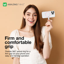 Заредете изображение във визуализатора на галерията – Amazing Thing Ring Titan Mag Magnetic holder stand IGTMBK pink
