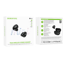 Заредете изображение във визуализатора на галерията – Borofone TWS Bluetooth Earphones BW39 Enjoy Black
