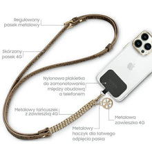 Заредете изображение във визуализатора на галерията – Guess GUUC4MG4EW Universal CBDY strap brown/brown 4G Chain

