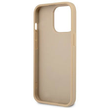 Заредете изображение във визуализатора на галерията – Guess GUHCP13LPSATLE iPhone 13 Pro / 13 6,1" beżowy/beige hardcase SaffianoTriangle Logo - TopMag
