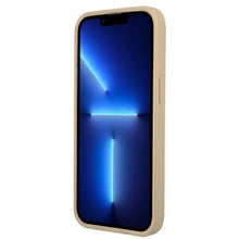 Заредете изображение във визуализатора на галерията – Guess GUHCP13MPSATLE iPhone 13 6,1" beżowy/beige hardcase SaffianoTriangle Logo - TopMag
