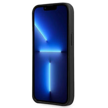 Заредете изображение във визуализатора на галерията – Guess GUHCP13MPSATLK iPhone 13 6.1 "black / black hardcase SaffianoTriangle Logo - TopMag

